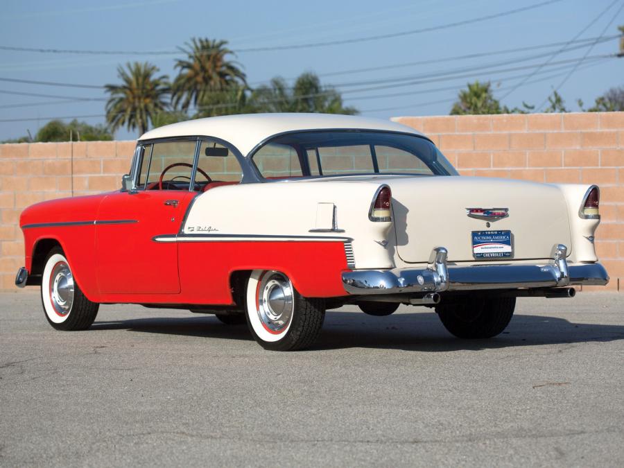  Chevrolet Bel Air Sport Coupe (2454-1037D) 1955 года  (фото 11 из 22)